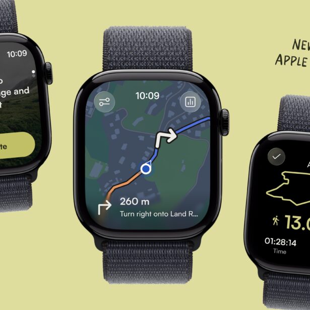 Nie tylko Strava! Komoot na Apple Watch również z nawigacją offline