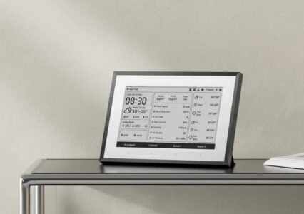 SwitchBot prezentuje ramkę E Ink, która zamiast zdjęć wyświetla ważne informacje i przeglądy AI
