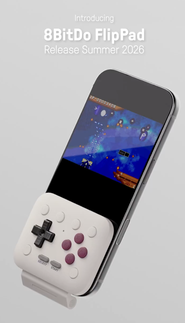 8BitDo FlipPad - kolejny pad do grania na smartfonie. Tym razem dla gier retro 12 8BitDo FlipPad