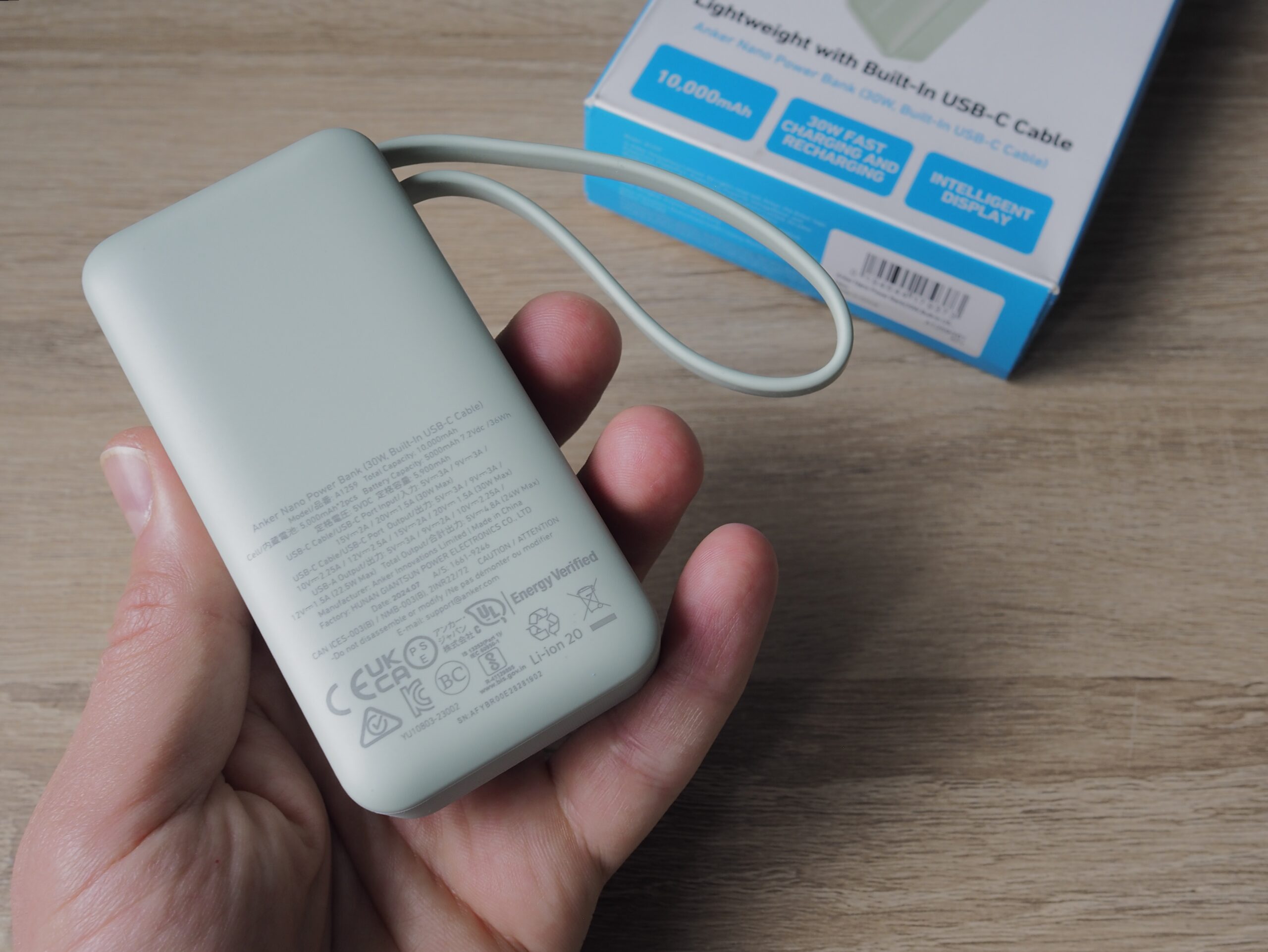 Anker Nano Power Bank 30 W – powerbank, który ma wszystko, a nawet więcej 18 Anker Nano Power Bank (30 W, wbudowany kabel USB-C)