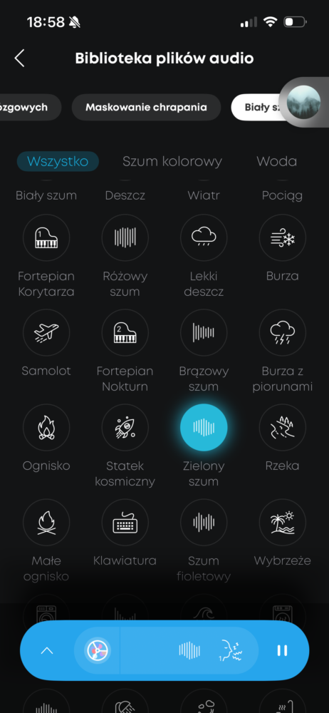 Aplikacja Soundcore dla Sleep A30