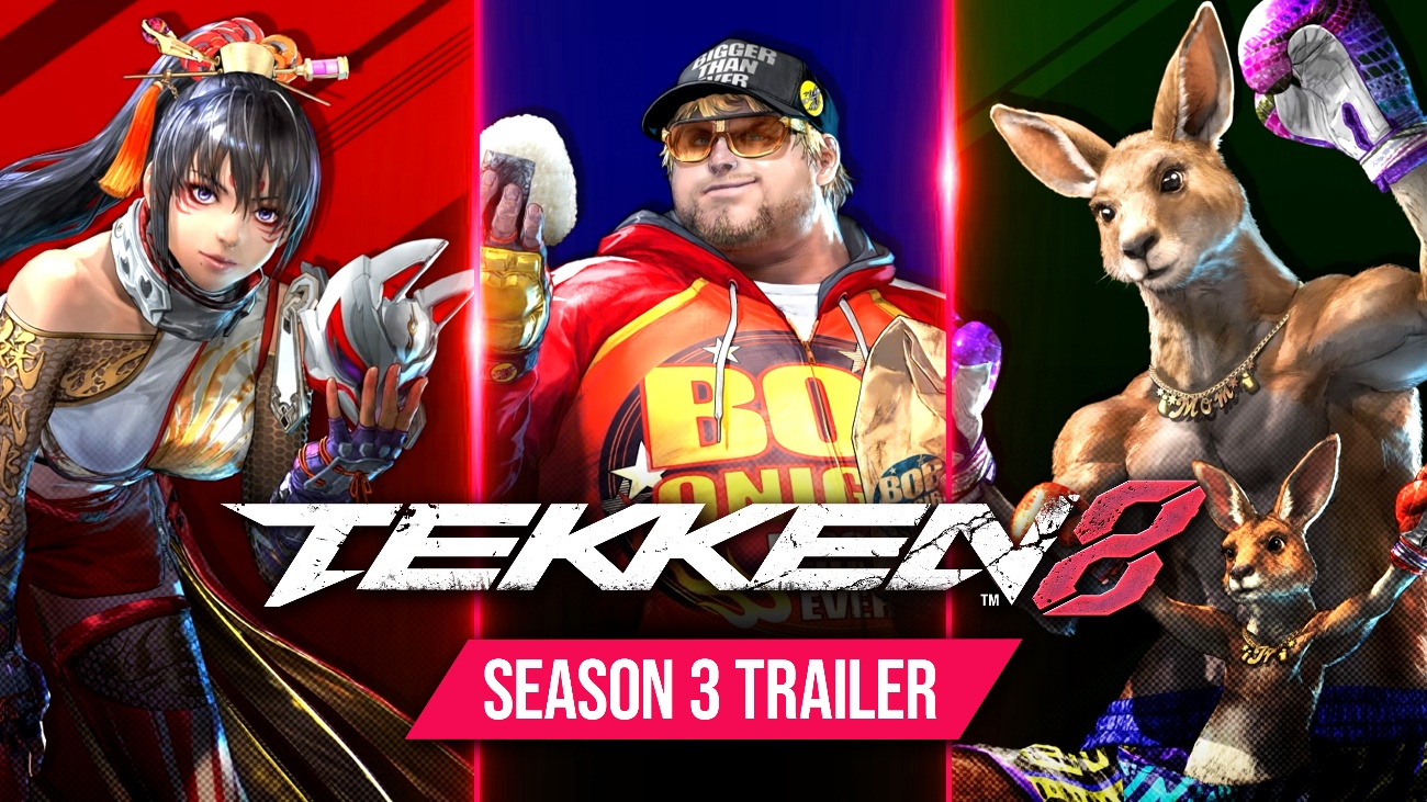 Tekken 8 w trzecim sezonie da graczom 4 nowe postaci. Jest zwiastun z kultowym kangurem Rogerem Jr. 4 Tekken 8
