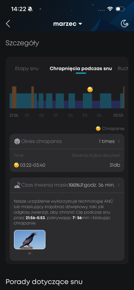 Aplikacja Soundcore dla Sleep A30