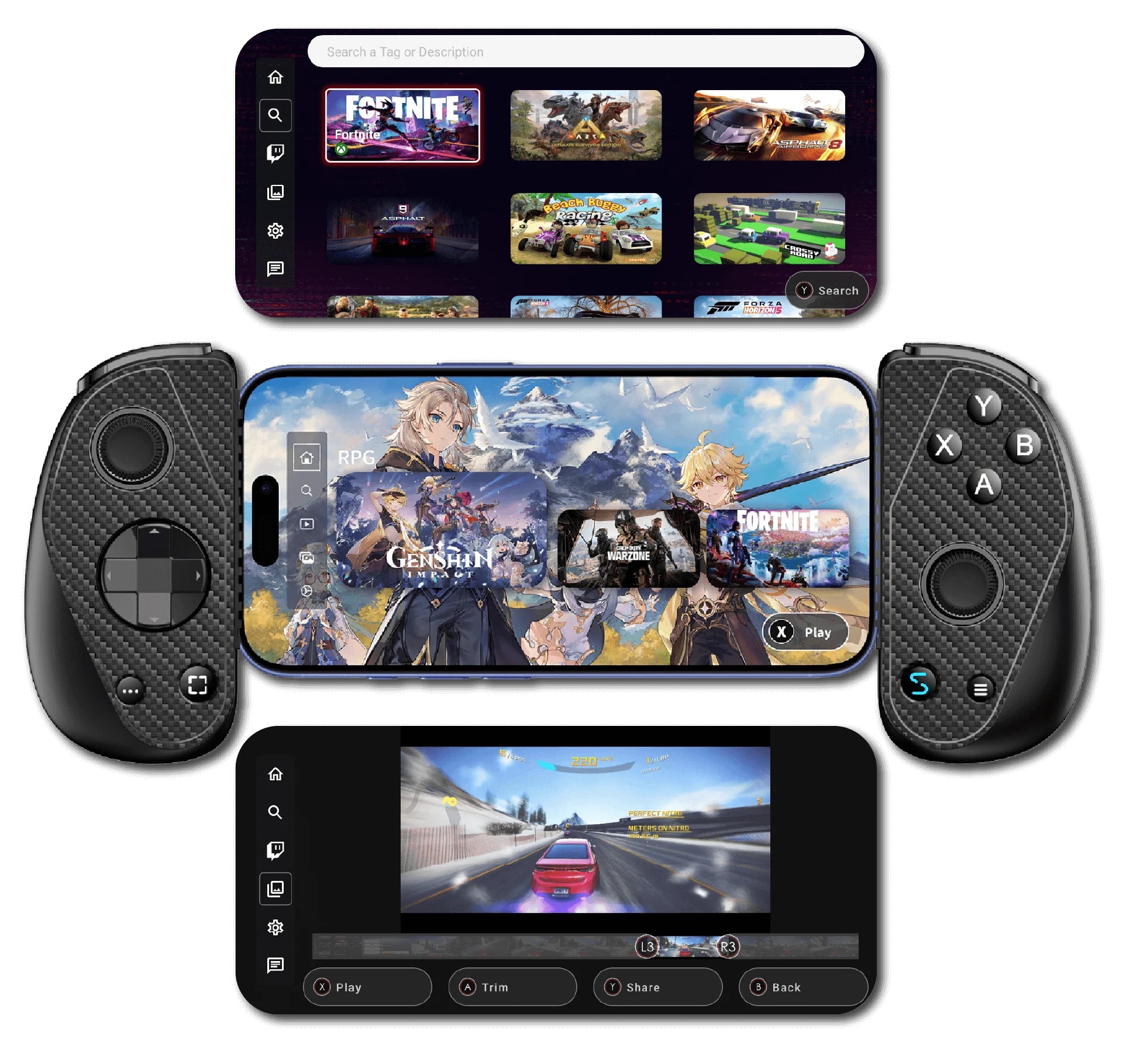 Serafim S3 - pad do smartfonu, który zaskakuje efektem Halla i darmowym Fallout76 w zestawie 6 Serafirm S3 gamepad do smartfona