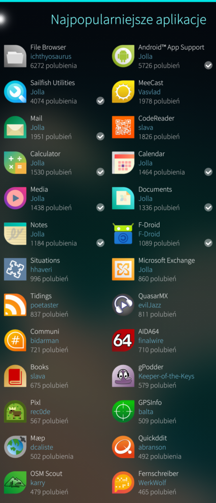 Sklep z aplikacjami Jolla