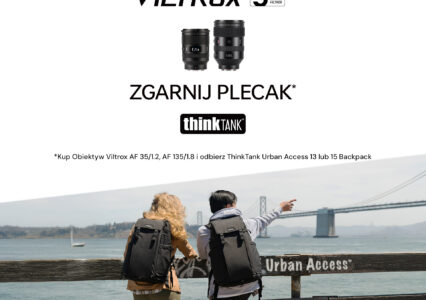 Z nową promocją marki Viltrox odbierzecie plecak za złotówkę