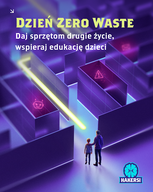 Daj drugie życie sprzętom, wyrównuj szanse edukacyjne i zawodowe 3 ZeroWaste grafika