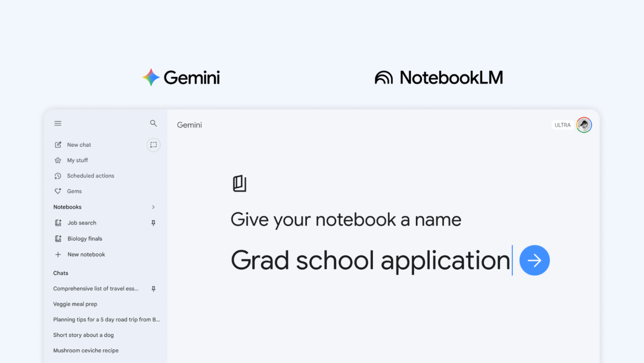 Google Gemini NotebookLM Notebook