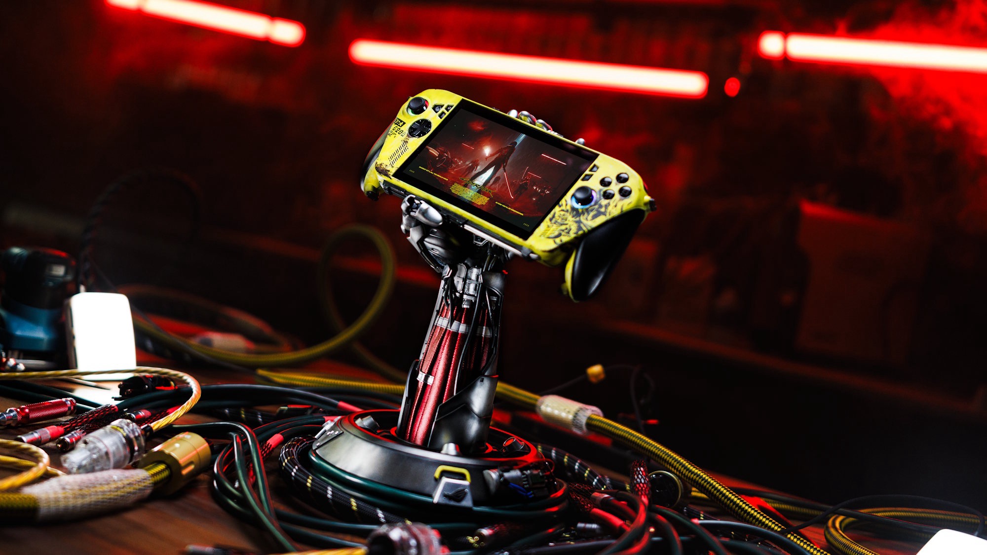 ASUS ROG Xbox Ally X Cyberpunk 2077 z AK Mod