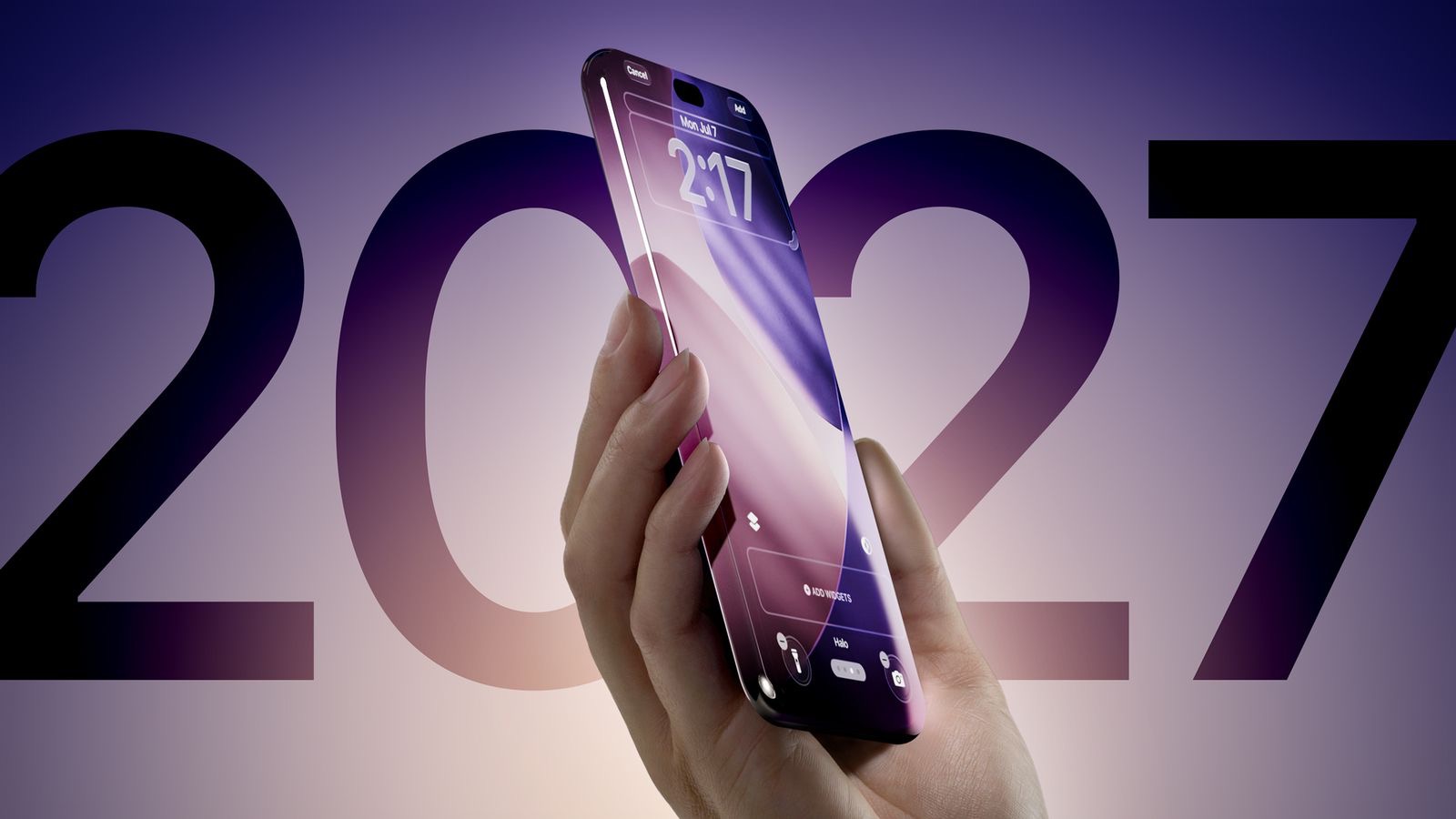 Jubileuszowy iPhone z ekranem rozciągniętym na 4 krawędzie. LG i Samsung w stanie gotowości 4 iPhone XX