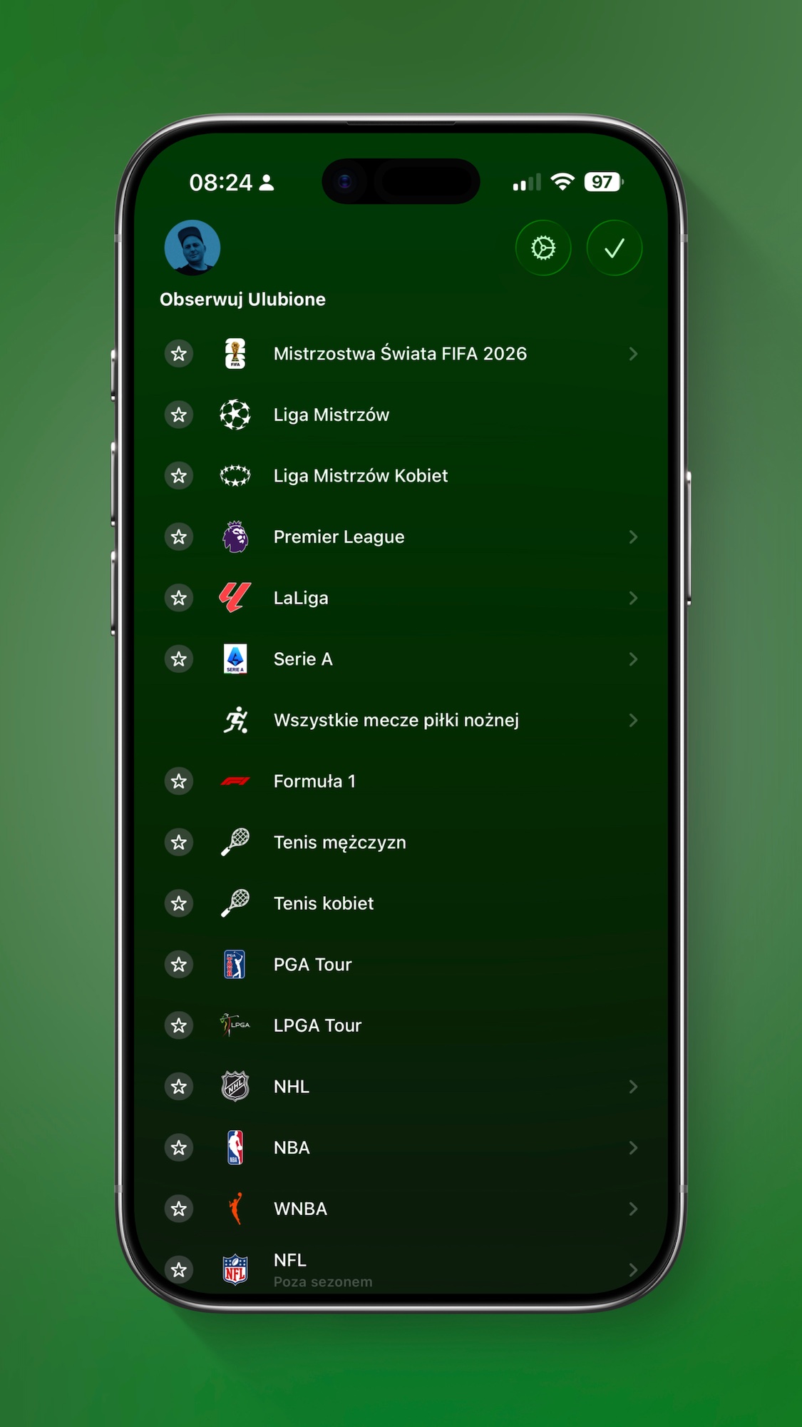 Apple Sports z wynikami sportowymi wreszcie debiutuje w naszym kraju! 7 Apple Sports