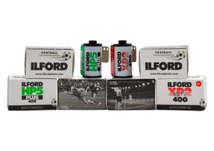 Przeczytaj nowy wpis na Rozładowani.pl: Ilford pokazuje dwa filmy 35mm w limitowanych opakowaniach Football Collector’s Edition