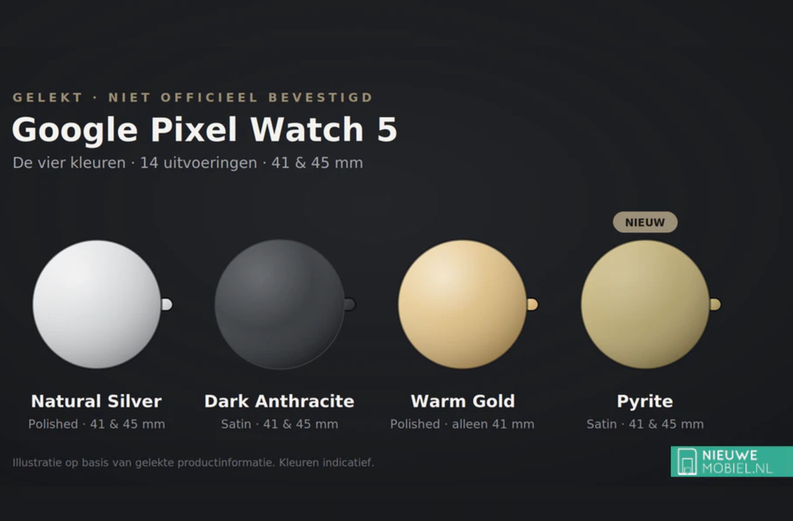 Google Pixel Watch 5 jak złoto. Będzie droższy, ale zadebiutuje w nowym kolorze 5 google watch 5