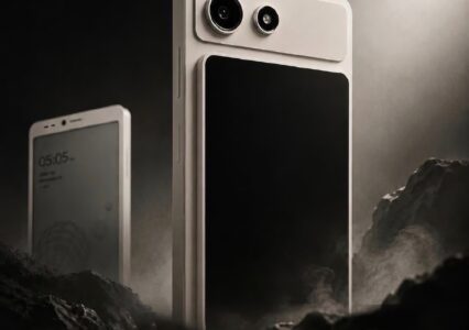 Hisense A10 to smartfon z ekranem E Ink i dodatkowym LCD doczepianym na plecach