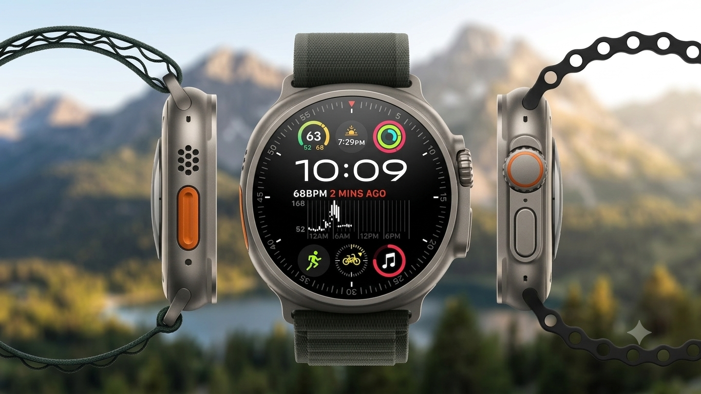 Rewolucja Apple Watch — w grze modele z okrągłym ekranem i bez ekranu 4 Apple Watch Ultra Round