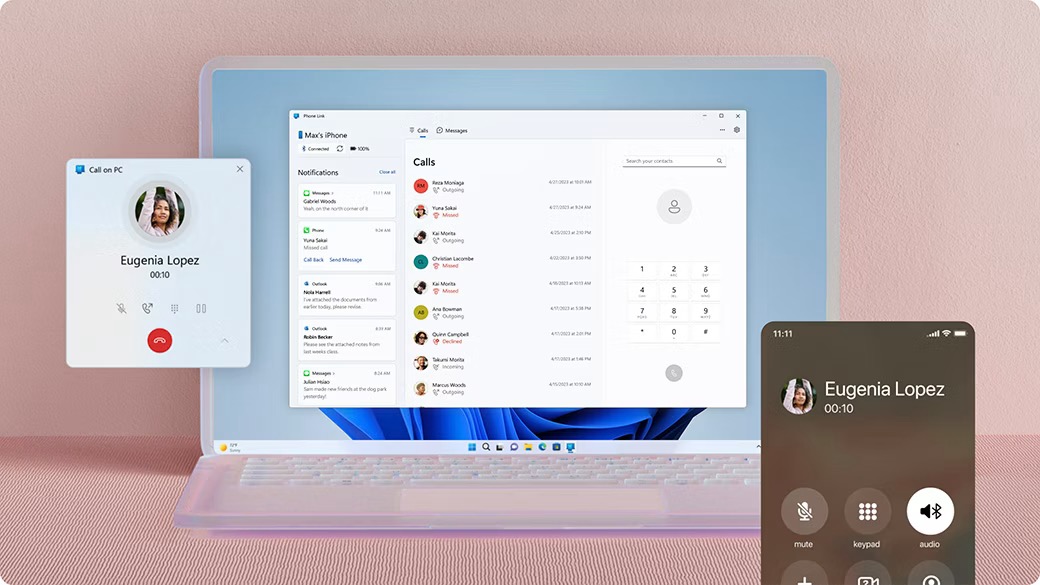 W przyszłym roku Twój schowek z iPhone’a będzie dostępny dla Windows 11 4 Windows Phone Link Hero