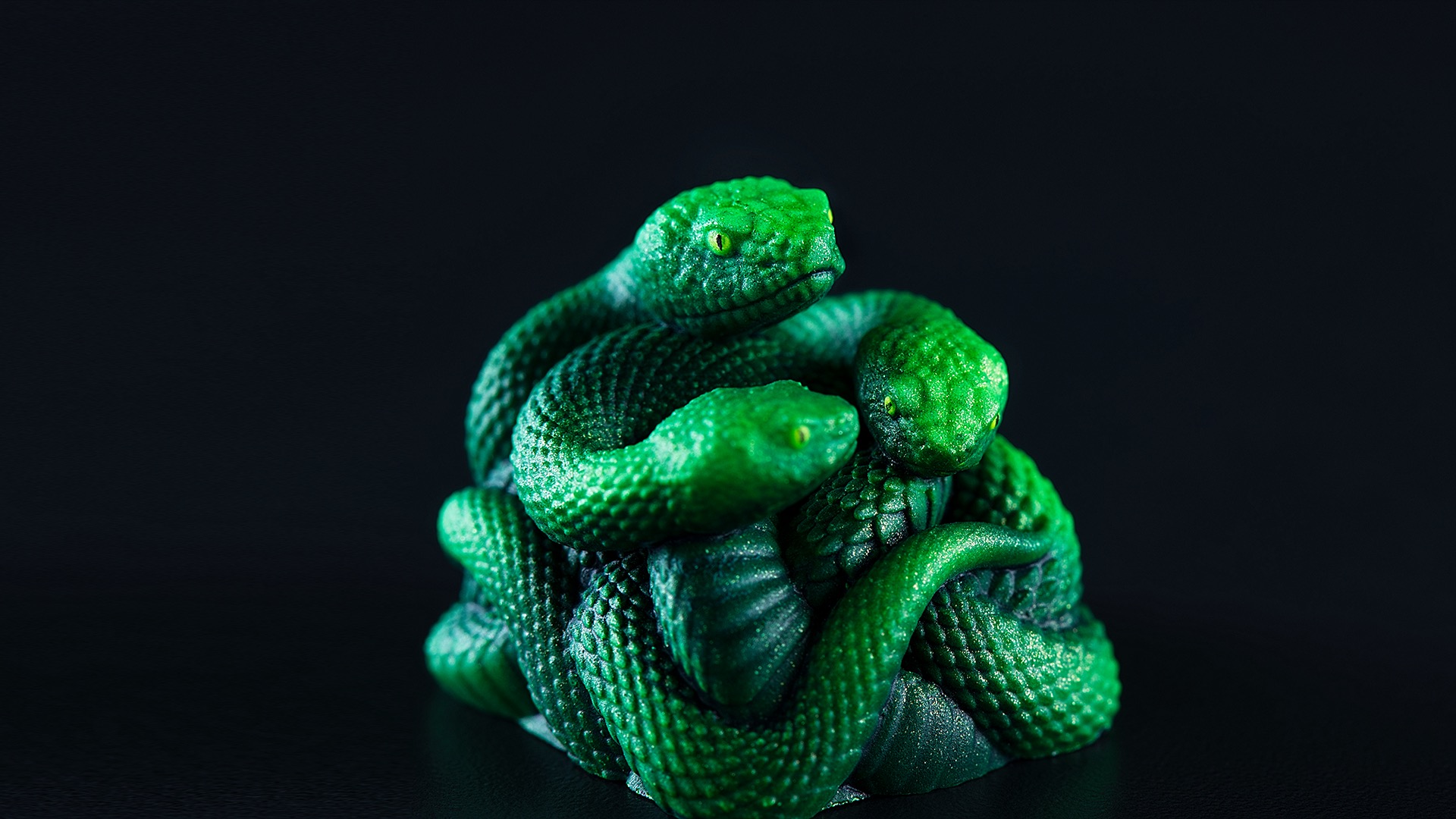 Razer Artisan Keycap Triple-Headed Snake Edition