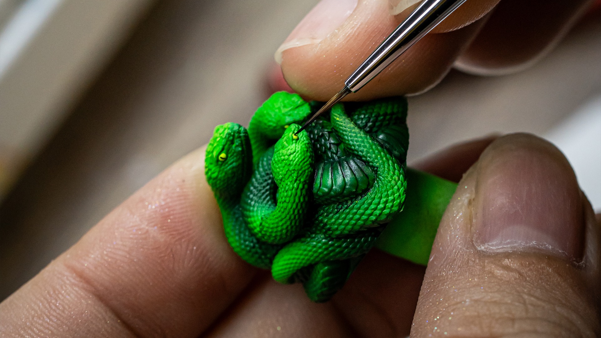 Razer Artisan Keycap Triple-Headed Snake Edition