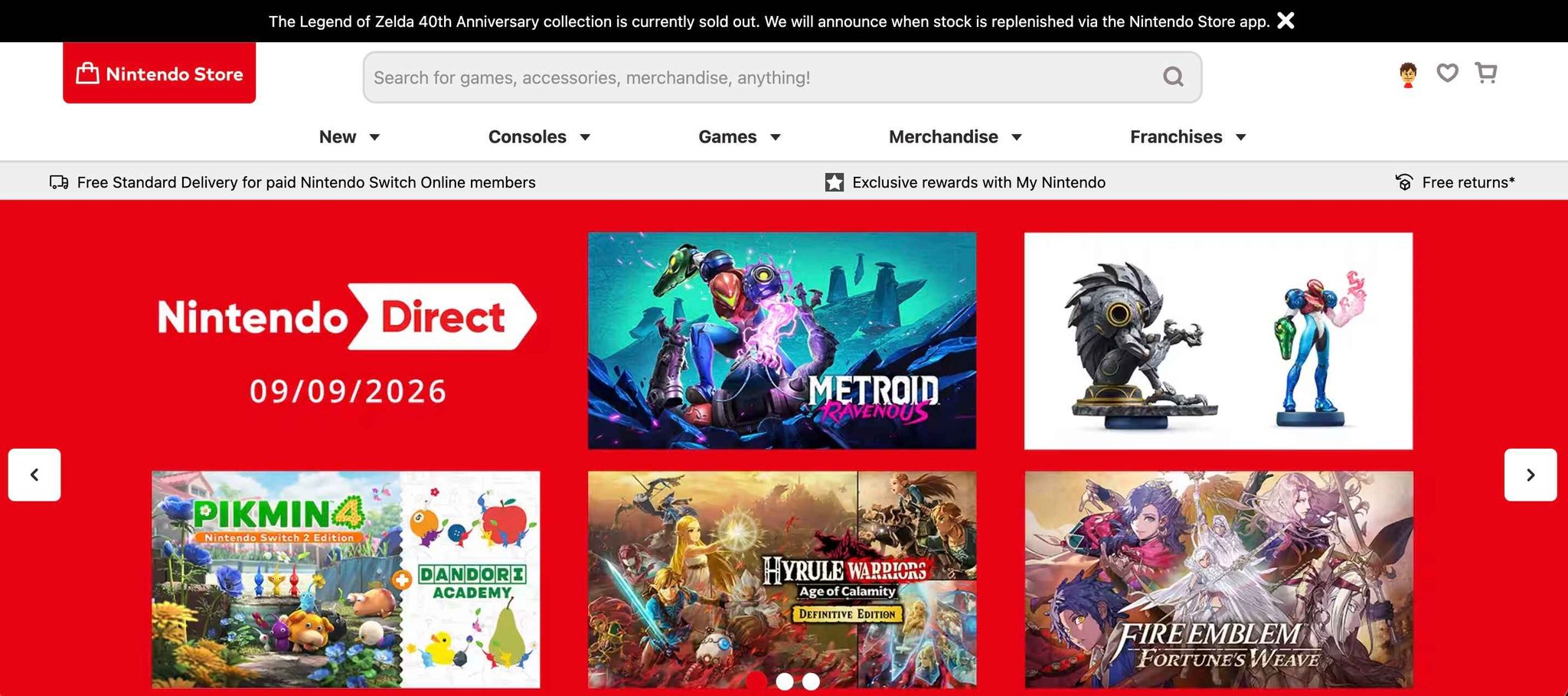 Nintendo Store NS2 Zelda Edition ogłoszenie Nintendo Insider