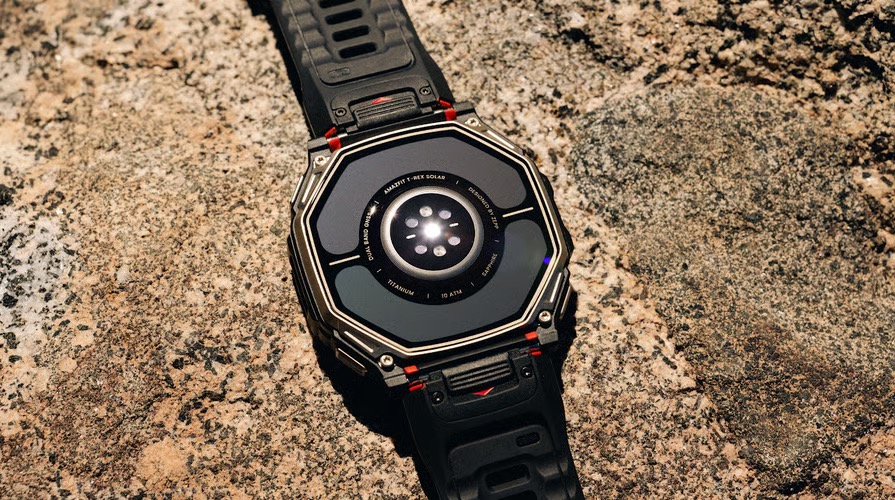 Amazfit T-Rex Dual Solar — tytanowy potwór nie z jednym a z dwoma panelami słonecznymi! 9 Amazfit T-Rex Dual Solar