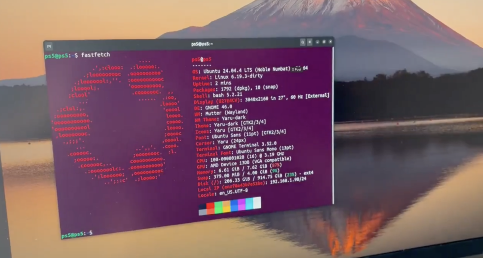 PS5 Linux 3