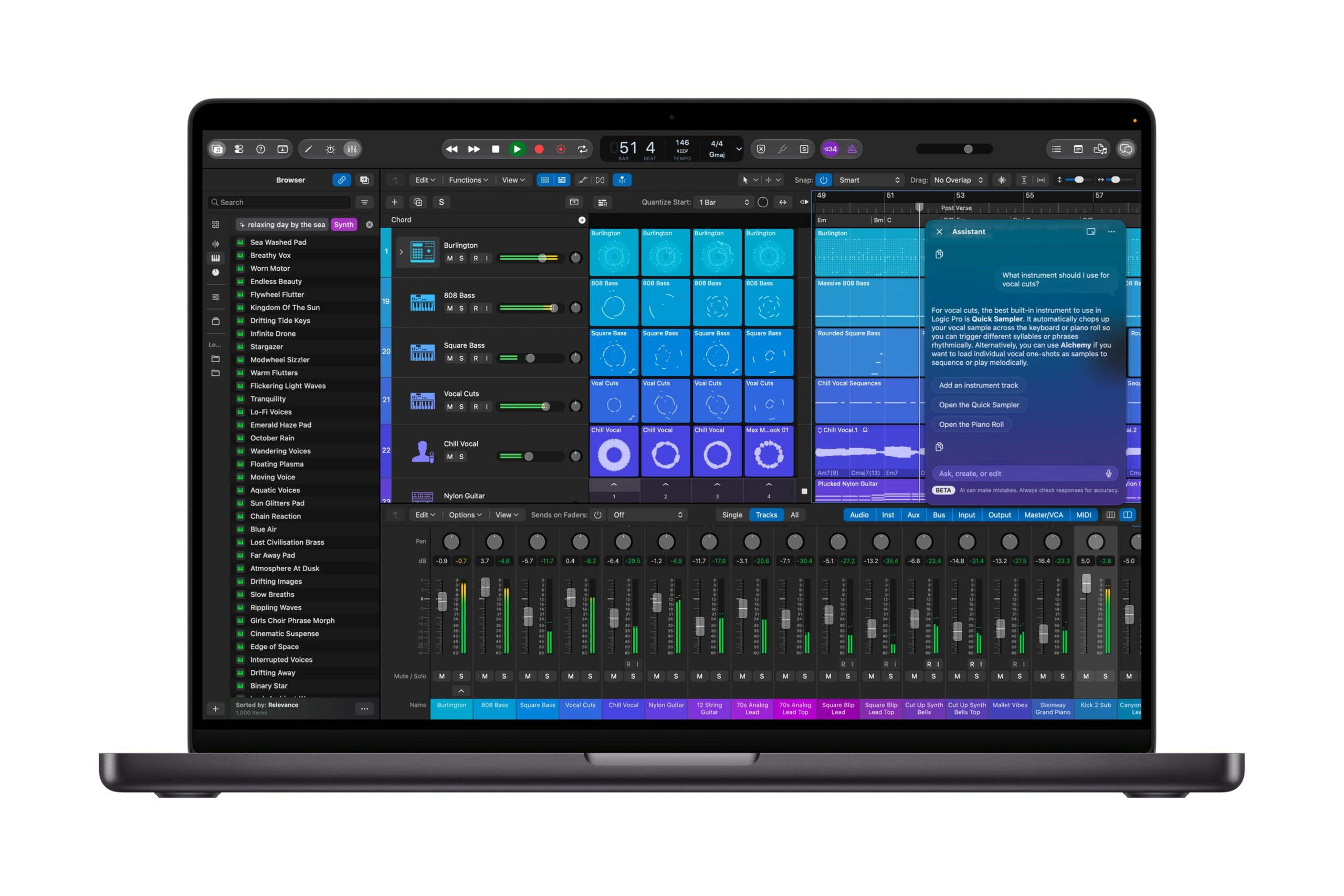 Apple Creator Studio z potężnym updatem. AI, nowe UI i wbudowane treści MotionVFX 8 Apple Creator Studio Logic Pro for Mac 261027 scaled