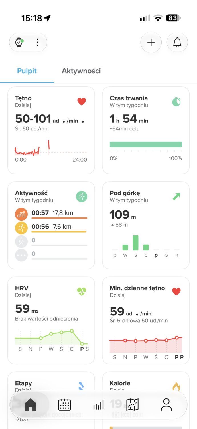 Suunto Aplikacja