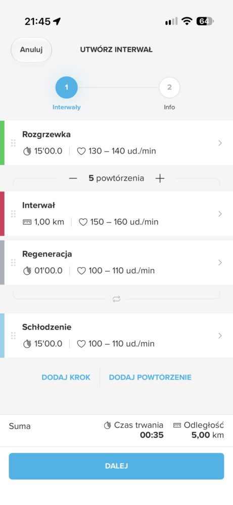 Aplikacja Suunto