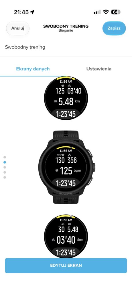 Aplikacja Suunto